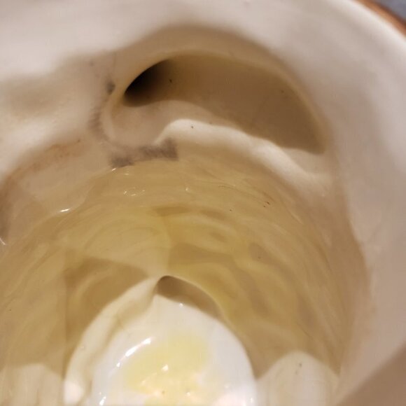 STONE Cave Home Mug Cup Holder Jug Grey Tree Door Ornate Handle Ceramic - Picture 8 of 8